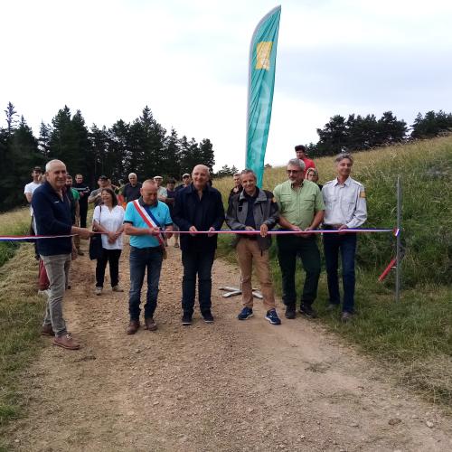 Inauguration du sentier de mas l'ayre